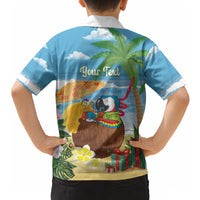 Chilling Parrot Hawaii Summer Christmas Personalized Hawaiian Shirt It's 5 O'Clock Somewhere Beachy Vibes LT14 - Polynesian Pride