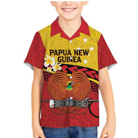 Papua New Guinea Independence Day Family Matching Mermaid Dress and Hawaiian Shirt Since 1975 Unity In Diversity