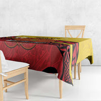 Papua New Guinea Independence Day Tablecloth Since 1975 Unity In Diversity