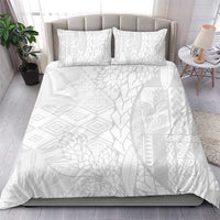 Samoa White Sunday Bedding Set Lotu Tamaiti Siapo With Teuila