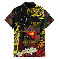 Papua New Guinea 50th Independence Anniversary Family Matching Long Sleeve Bodycon Dress and Hawaiian Shirt Independen Stet bilong Papua Niu Gini LT14