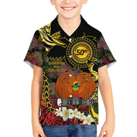 Papua New Guinea 50th Independence Anniversary Hawaiian Shirt Independen Stet bilong Papua Niu Gini LT14