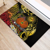 Papua New Guinea 50th Independence Anniversary Rubber Doormat Independen Stet bilong Papua Niu Gini LT14