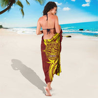 Personalised Tonga High School Sarong THS Tongan Ngatu Pattern - Polynesian Pride