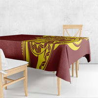 Personalised Tonga High School Tablecloth THS Tongan Ngatu Pattern - Polynesian Pride