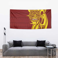 Personalised Tonga High School Tapestry THS Tongan Ngatu Pattern - Polynesian Pride