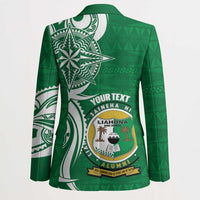 Personalised Liahona - Saineha High School Blazer Tongan Ngatu Pattern - Polynesian Pride