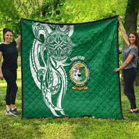 Personalised Liahona - Saineha High School Quilt Tongan Ngatu Pattern - Polynesian Pride