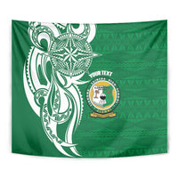 Personalised Liahona - Saineha High School Tapestry Tongan Ngatu Pattern - Polynesian Pride