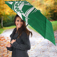 Personalised Liahona - Saineha High School Umbrella Tongan Ngatu Pattern - Polynesian Pride