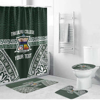 Personalised Tonga Takuilau College Bathroom Set 50th Anniversary Ngatu Kupesi - Polynesian Pride