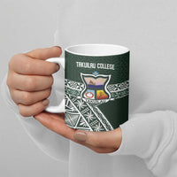 Personalised Tonga Takuilau College Ceramic Mug 50th Anniversary Ngatu Kupesi - Polynesian Pride