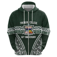 Personalised Tonga Takuilau College Hoodie 50th Anniversary Ngatu Kupesi - Polynesian Pride