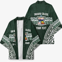 Personalised Tonga Takuilau College Kimono 50th Anniversary Ngatu Kupesi - Polynesian Pride