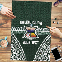 Personalised Tonga Takuilau College Puzzle 50th Anniversary Ngatu Kupesi - Polynesian Pride