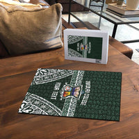 Personalised Tonga Takuilau College Puzzle 50th Anniversary Ngatu Kupesi - Polynesian Pride