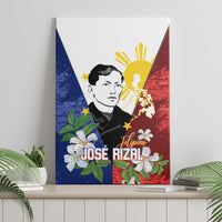 Philippines Rizal Day Canvas Wall Art Filipino Sampaguita Grunge Style - Polynesian Pride
