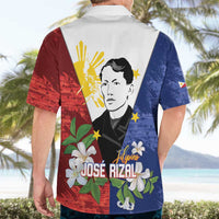 Philippines Rizal Day Hawaiian Shirt Filipino Sampaguita Grunge Style - Polynesian Pride