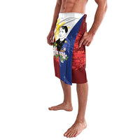 Philippines Rizal Day Lavalava Filipino Sampaguita Grunge Style - Polynesian Pride