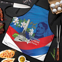 Philippines Rizal Day Apron Filipino Motto Stella Polynesian Pattern - Polynesian Pride