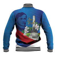 Philippines Rizal Day Baseball Jacket Filipino Motto Stella Polynesian Pattern - Polynesian Pride