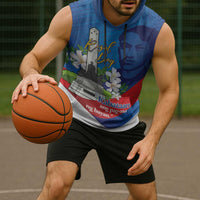 Philippines Rizal Day Sleeveless Hoodie Filipino Motto Stella Polynesian Pattern - Polynesian Pride