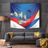 Philippines Rizal Day Tapestry Filipino Motto Stella Polynesian Pattern - Polynesian Pride