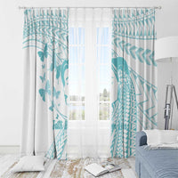 Polynesia Cervical Cancer Awareness Month Window Curtain Polynesian Women Faith Hope Love!