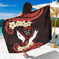 Polynesia AIDS Awareness Month Sarong Take The Rights Path Polynesian Pattern