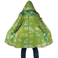 Aloha Hawaii Tuberose Lei Cloak Tropical Vibes Green Color - Polynesian Pride