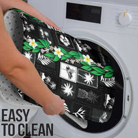 Aloha Hawaii Tuberose Lei Bathroom Set Tropical Vibes Black Color - Polynesian Pride