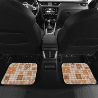 Aloha Hawaii Palaka Tuberose Lei Car Mats Hawaiian Quilt Seamless Style - Polynesian Pride