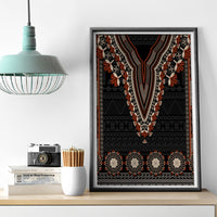 Bula Fiji Dashiki Vintage Fijian Masi Tapa Pattern Canvas Wall Art LT14 - Polynesian Pride