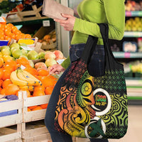 Vanuatu 1980 Grocery Bag Ni-Van Tamtam Sand Drawing Pattern