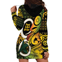 Vanuatu 1980 Hoodie Dress Ni-Van Tamtam Sand Drawing Pattern