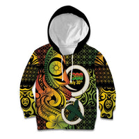 Vanuatu 1980 Kid Hoodie Ni-Van Tamtam Sand Drawing Pattern