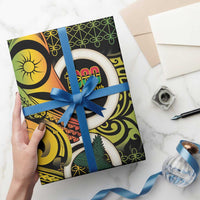 Vanuatu 1980 Wrapping Paper Ni-Van Tamtam Sand Drawing Pattern - Polynesian Pride