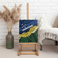 Halo Olaketa Solomon Islands Tapa Pattern Canvas Wall Art