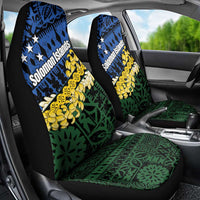 Halo Olaketa Solomon Islands Tapa Pattern Car Seat Cover