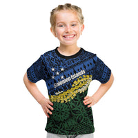 Halo Olaketa Solomon Islands Tapa Pattern Kid T Shirt