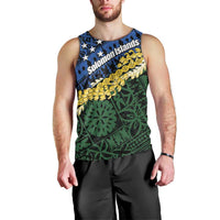 Halo Olaketa Solomon Islands Tapa Pattern Men Tank Top