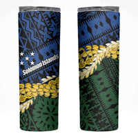 Halo Olaketa Solomon Islands Tapa Pattern Skinny Tumbler
