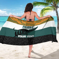 AUNZ Rugby Custom Sarong Australia Kangaroo New Zealand Silver Fern - Polynesian Pride
