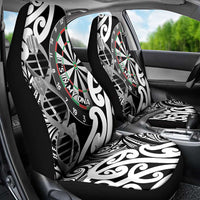 New Zealand Darts Car Seat Cover Aotearoa Maori Its In My DNA Black - Polynesian Pride