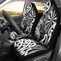 New Zealand Darts Car Seat Cover Aotearoa Maori Its In My DNA Black - Polynesian Pride