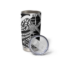 New Zealand Darts Tumbler Cup Aotearoa Maori Its In My DNA Black - Polynesian Pride