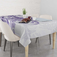 Purple Hawaii Tablecloth Humpback Whale Tattoo Polynesian Tribal Ocean Vibes