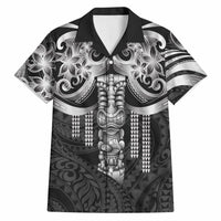 Tiki Drum Hawaii Hawaiian Shirt Hawaiian Kakau Tattoo Style