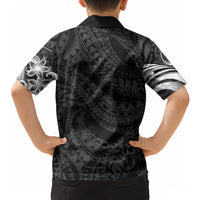 Tiki Drum Hawaii Hawaiian Shirt Hawaiian Kakau Tattoo Style