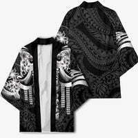 Tiki Drum Hawaii Kimono Hawaiian Kakau Tattoo Style